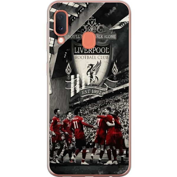 Samsung Galaxy A20e Gennemsigtig cover Liverpool