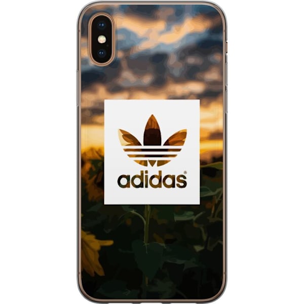 Apple iPhone XS Max Gennemsigtig cover Adidas