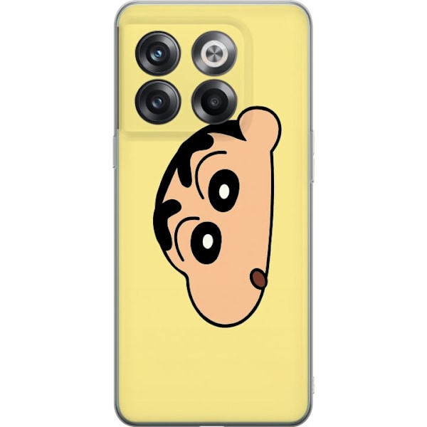 OnePlus 10T Genomskinligt Skal Peeking Shinchan