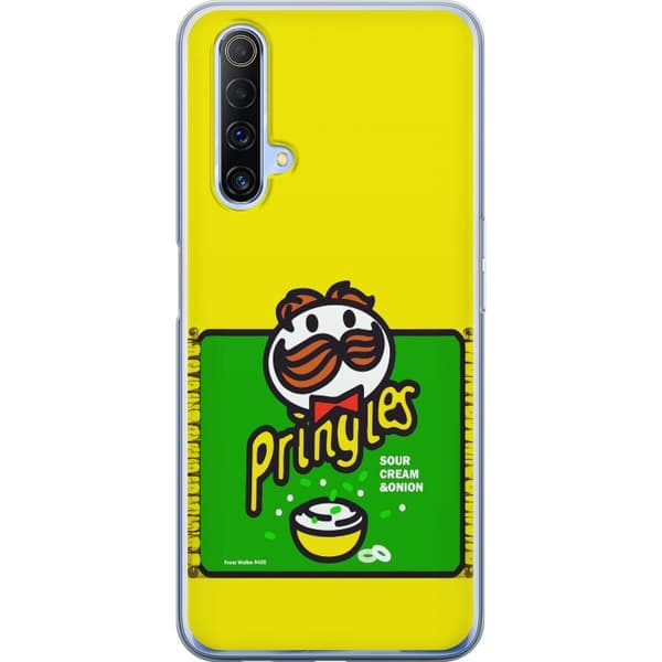 Kompatibelt Mobildeksel til Realme X50 5G Pringles gul