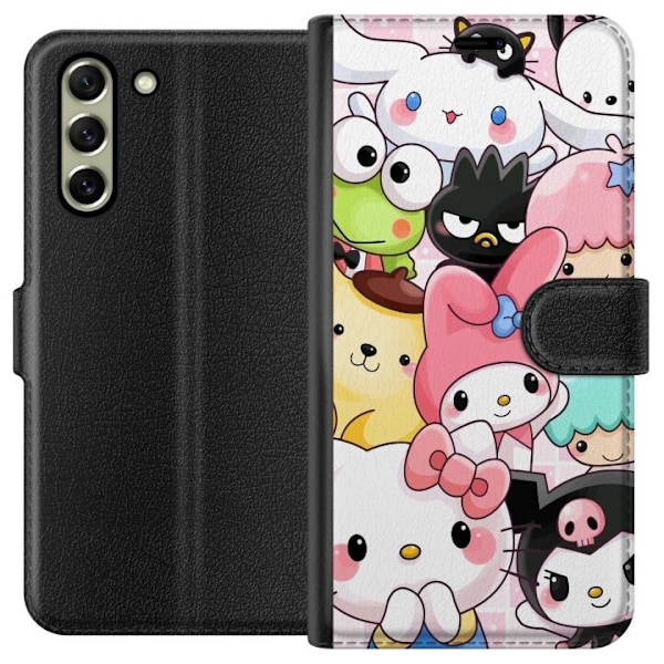 Samsung Galaxy S21 FE 5G Lommeboketui Kawaii Sanrio Crew