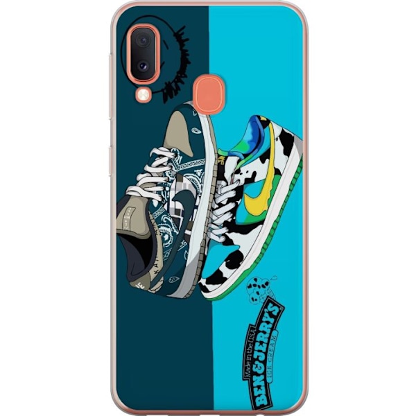 Samsung Galaxy A20e Gennemsigtig cover Nike