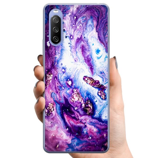 Sony Xperia 10 III TPU Matkapuhelimen kuori Lila