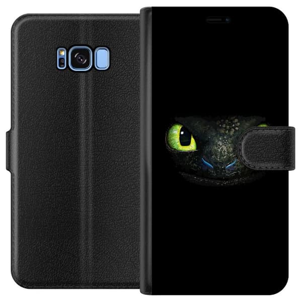 Kompatibelt Plånboksfodral till Samsung Galaxy S8 Toothless