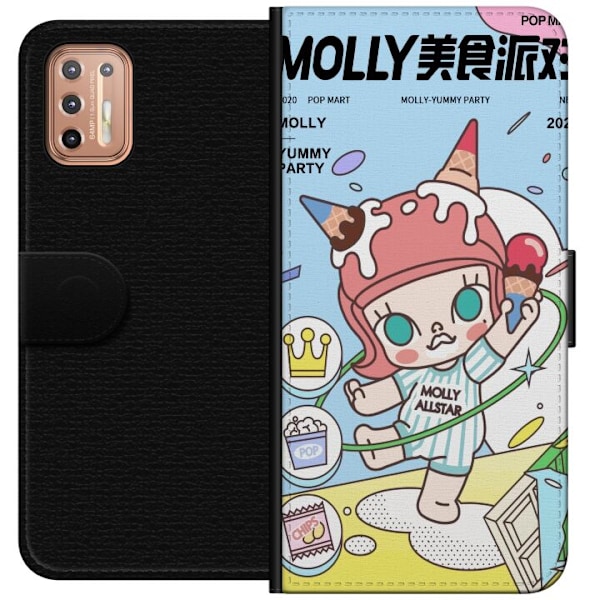 Motorola Moto G9 Plus Lompakkokotelo Molly