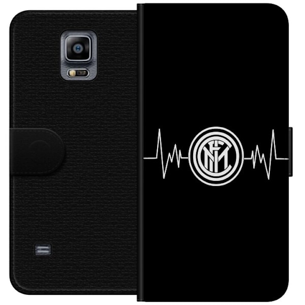 Samsung Galaxy Note 4 Lompakkokotelo Inter Milan