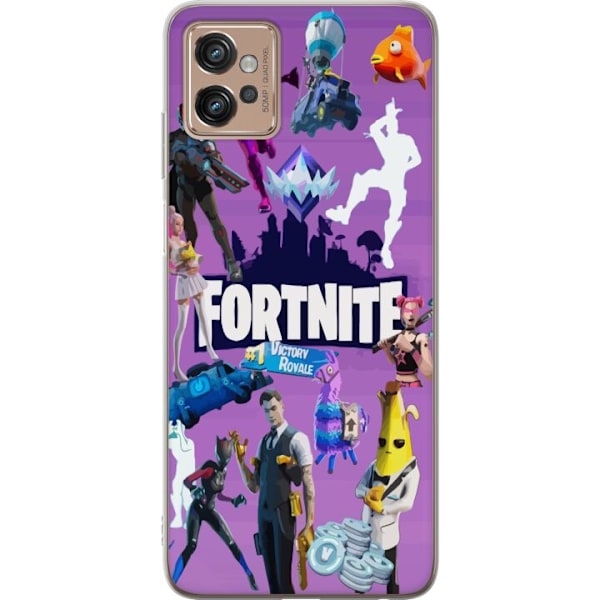 Motorola Moto G32 Gennemsigtig cover Fortnite