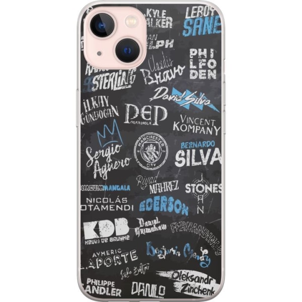 Apple iPhone 13 Gennemsigtig cover Manchester City Hold