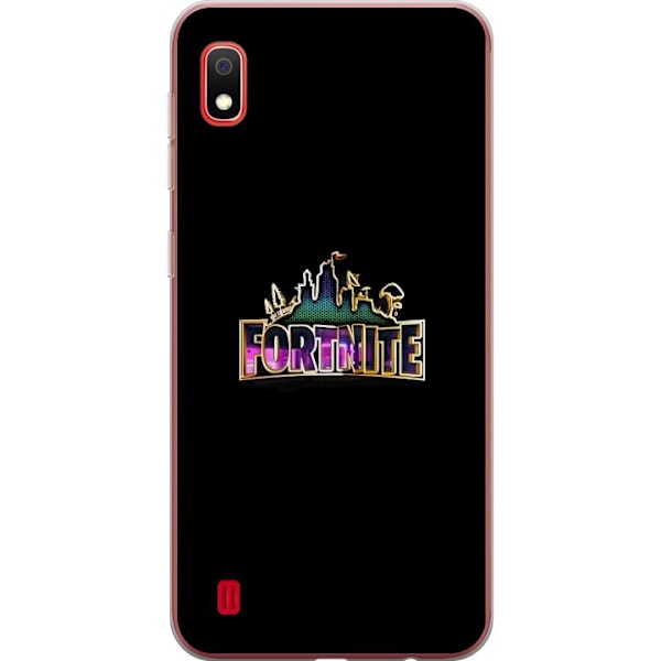 Samsung Galaxy A10 Gennemsigtig cover Fortnite