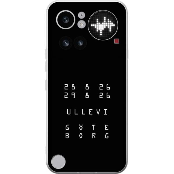 Kompatibelt Mobildeksel til Nothing Phone 4a Pro Ullevi Göteborg 2026 hvit