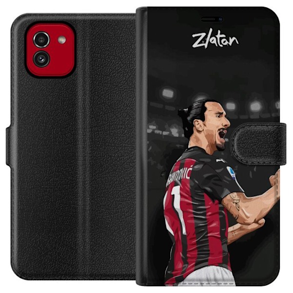 Samsung Galaxy A03 Lompakkokotelo Zlatan