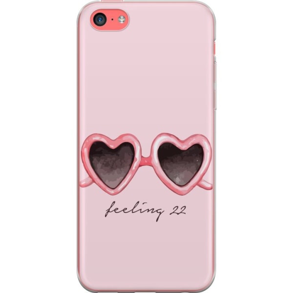 Apple iPhone 5c Läpinäkyvä kuori Taylor Swift - Feeling 22