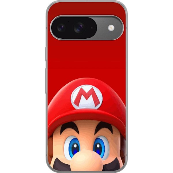 Google Pixel 9 Pro Gjennomsiktig deksel Super Mario