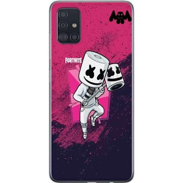 Samsung Galaxy A51 Gennemsigtig cover Marshmello Fortnite Skin