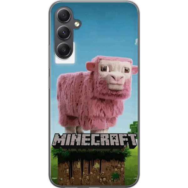Samsung Galaxy A15 5G Läpinäkyvä kuori A Minecraft Movie