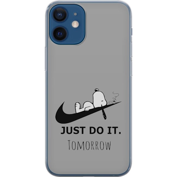 Apple iPhone 12 mini Läpinäkyvä kuori Just Do It, NIKE