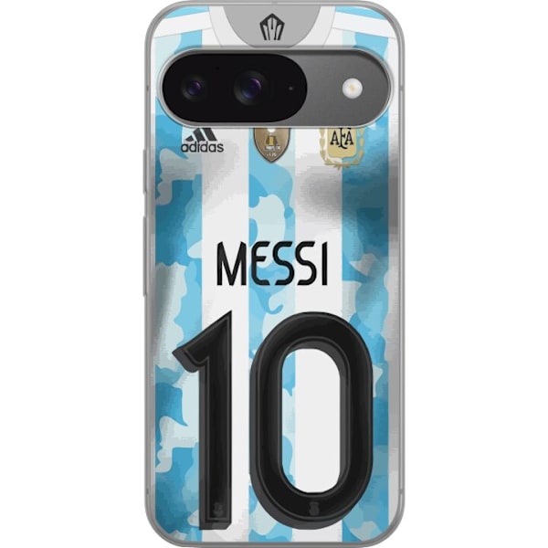 Google Pixel 9 Läpinäkyvä kuori Lionel Andrés Messi