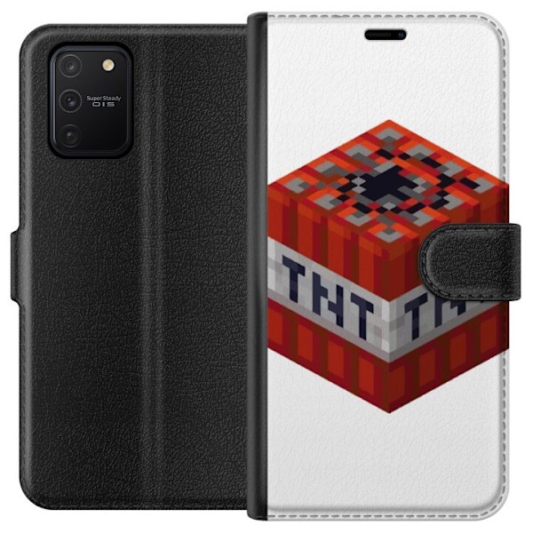 Samsung Galaxy S10 Lite Tegnebogsetui Minecraft TNT