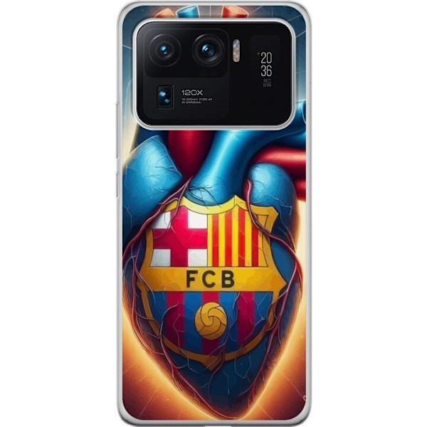 Xiaomi Mi 11 Ultra Gjennomsiktig deksel FCB Hjerte