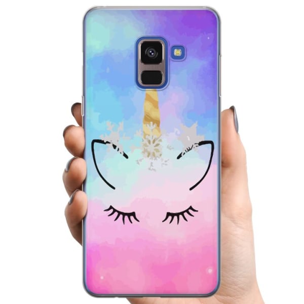 Samsung Galaxy A8 (2018) TPU Mobilskal Unicorn Enhörning