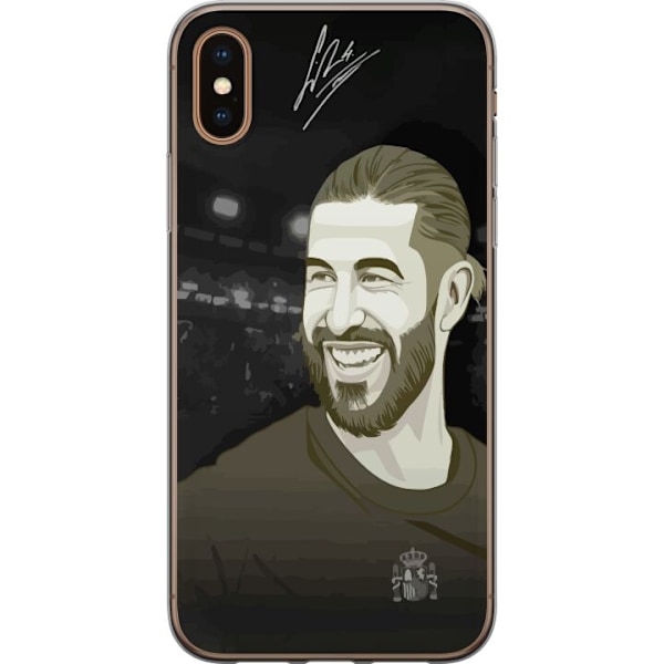 Apple iPhone X Gennemsigtig cover Sergio Ramos