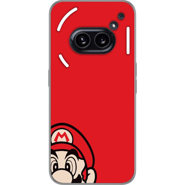 Nothing Phone (2a) Genomskinligt Skal Super Mario