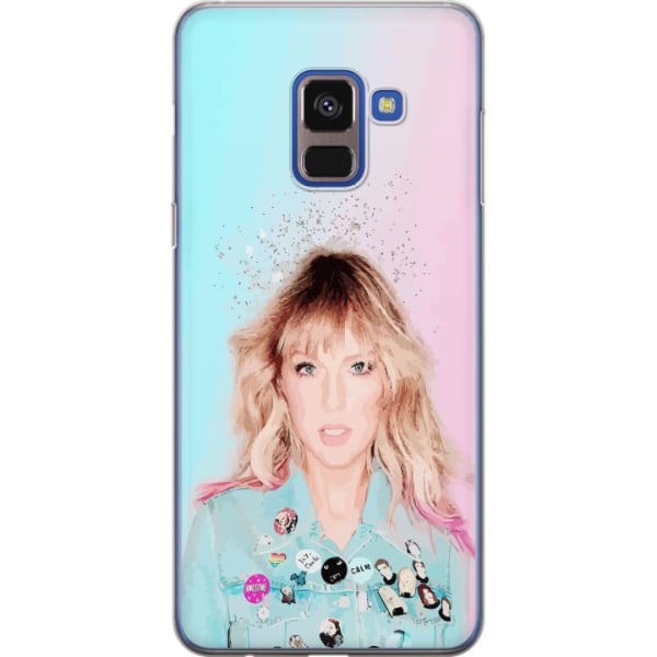 Samsung Galaxy A8 (2018) Gjennomsiktig deksel Taylor Swift Poe