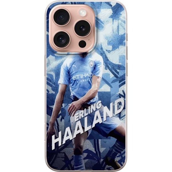 Apple iPhone 16 Pro Gennemsigtig cover Erling Haaland