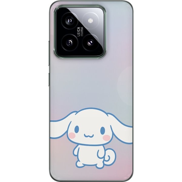 Xiaomi 14 Gjennomsiktig deksel Kawaii Sanrio Cinnamonroll