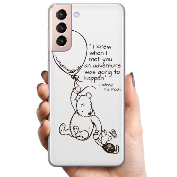 Samsung Galaxy S21 TPU Mobildeksel Winnie Puh