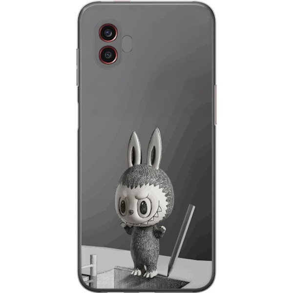 Samsung Galaxy Xcover6 Pro Läpinäkyvä kuori Pop Mart MEGA LABUBU LABUBU Sketch 1000%