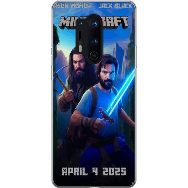 OnePlus 8 Pro Läpinäkyvä kuori Minecraft-elokuva