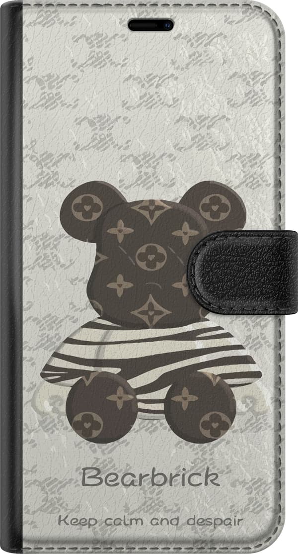 Kompatibelt Plånboksfodral till Apple iPhone 13 Pro Brown Bear