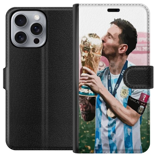 Apple iPhone 16 Pro Max Tegnebogsetui Messi