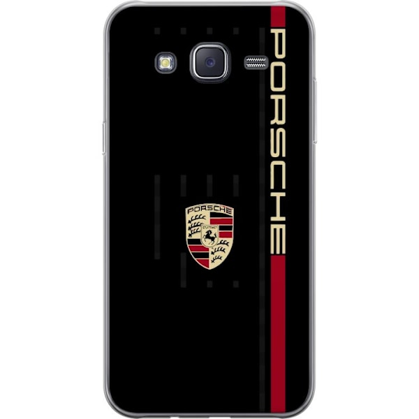 Samsung Galaxy J5 Gennemsigtig cover Porsche