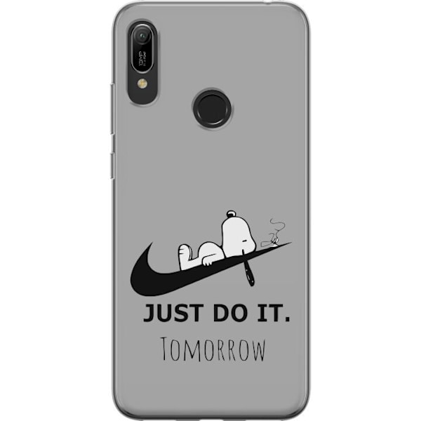 Huawei Y6 (2019) Genomskinligt Skal Just Do It, NIKE