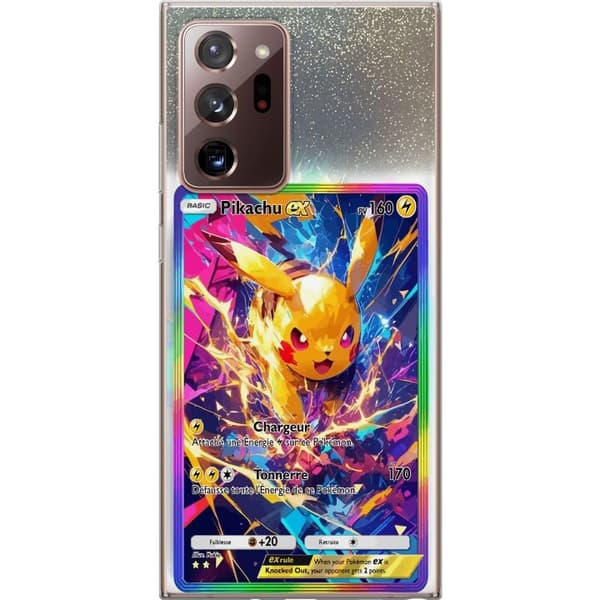 Kompatibelt Mobildeksel til Samsung Galaxy Note20 Ultra Pikachu gul