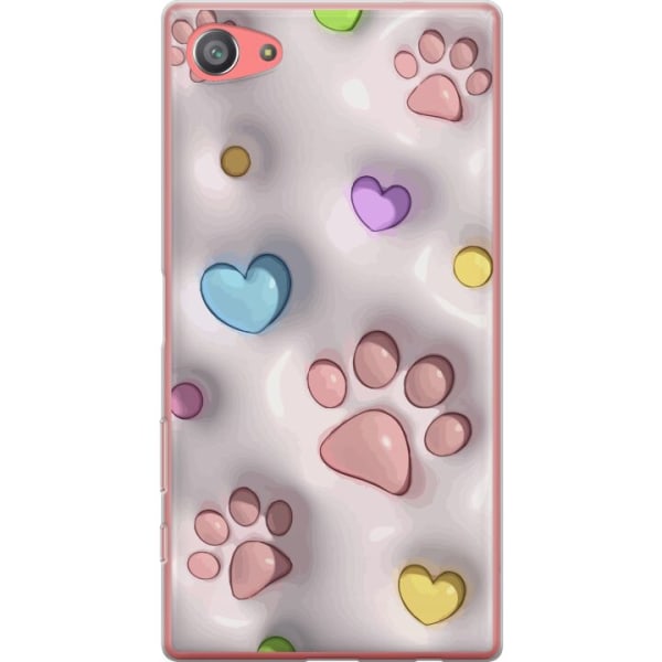 Sony Xperia Z5 Compact Gennemsigtig cover Fluffy Poter
