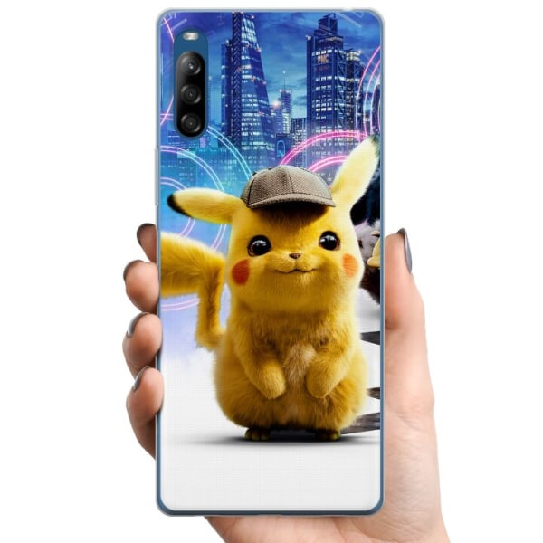 Sony Xperia L4 TPU Mobilskal Detective Pikachu - Pikachu