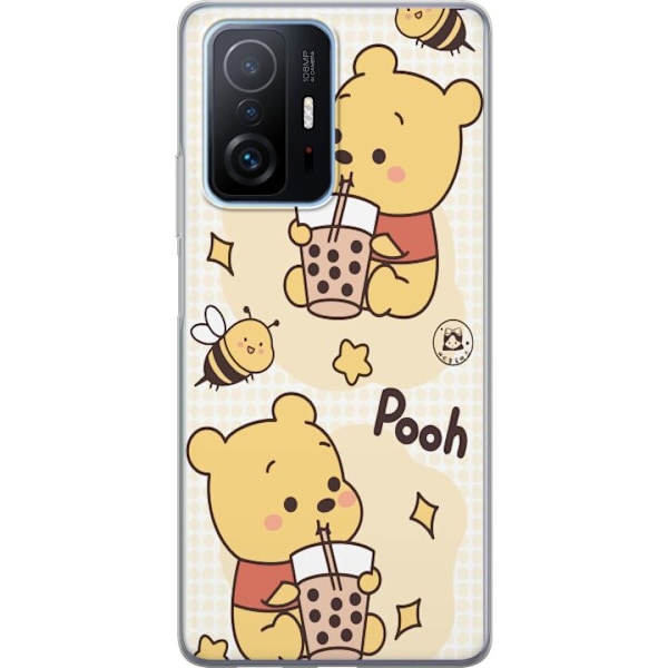 Xiaomi 11T Gennemsigtig cover Nalle Pooh-stil - klassisk bjør