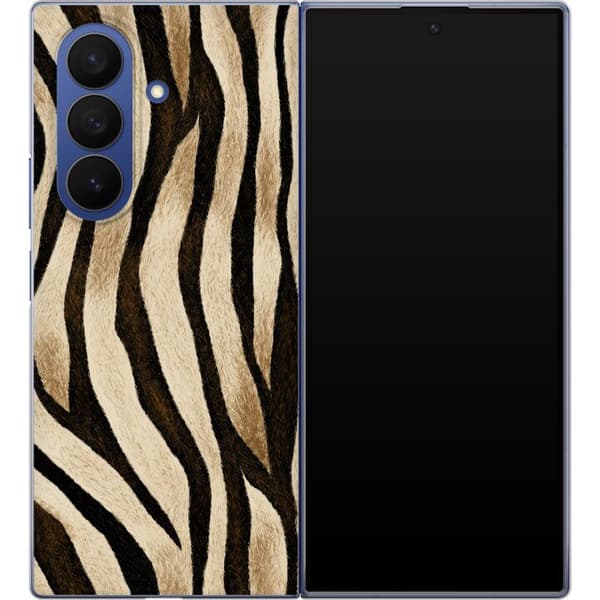 Kompatibelt Mobildeksel til Samsung Galaxy Z Fold7 Savannestriper beige