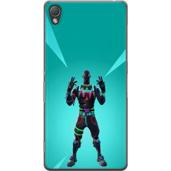 Sony Xperia Z3 Gjennomsiktig deksel svart ridder fortnite