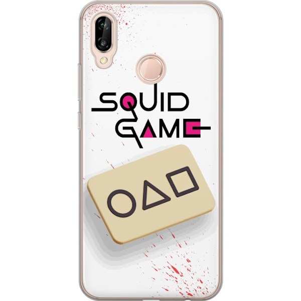 Huawei P20 lite Gennemsigtig cover Squid Game