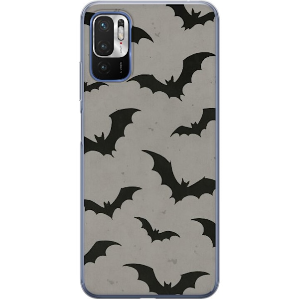 Xiaomi Redmi Note 10 5G Läpinäkyvä kuori Flutterprint