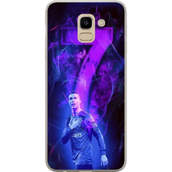 Samsung Galaxy J6 Gennemsigtig cover Ronaldo 7