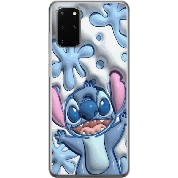 Samsung Galaxy S20+ Genomskinligt Skal Bubbliga Stitch