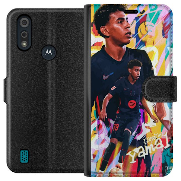 Motorola Moto E6i Lommeboketui Lamine Yamal