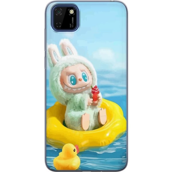 Huawei Y5p Läpinäkyvä kuori Labubu Macaron-sarja