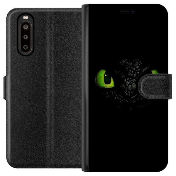 Sony Xperia 10 II Tegnebogsetui Dragetræneren