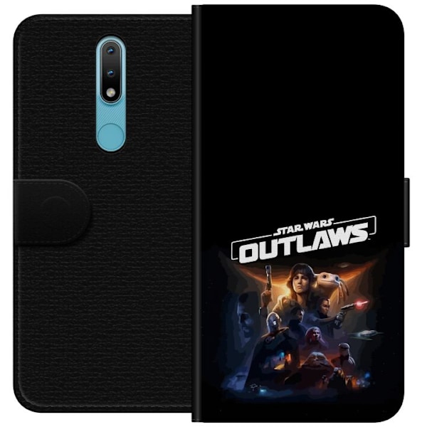 Nokia 2.4 Lompakkokotelo Star Wars Outlaws